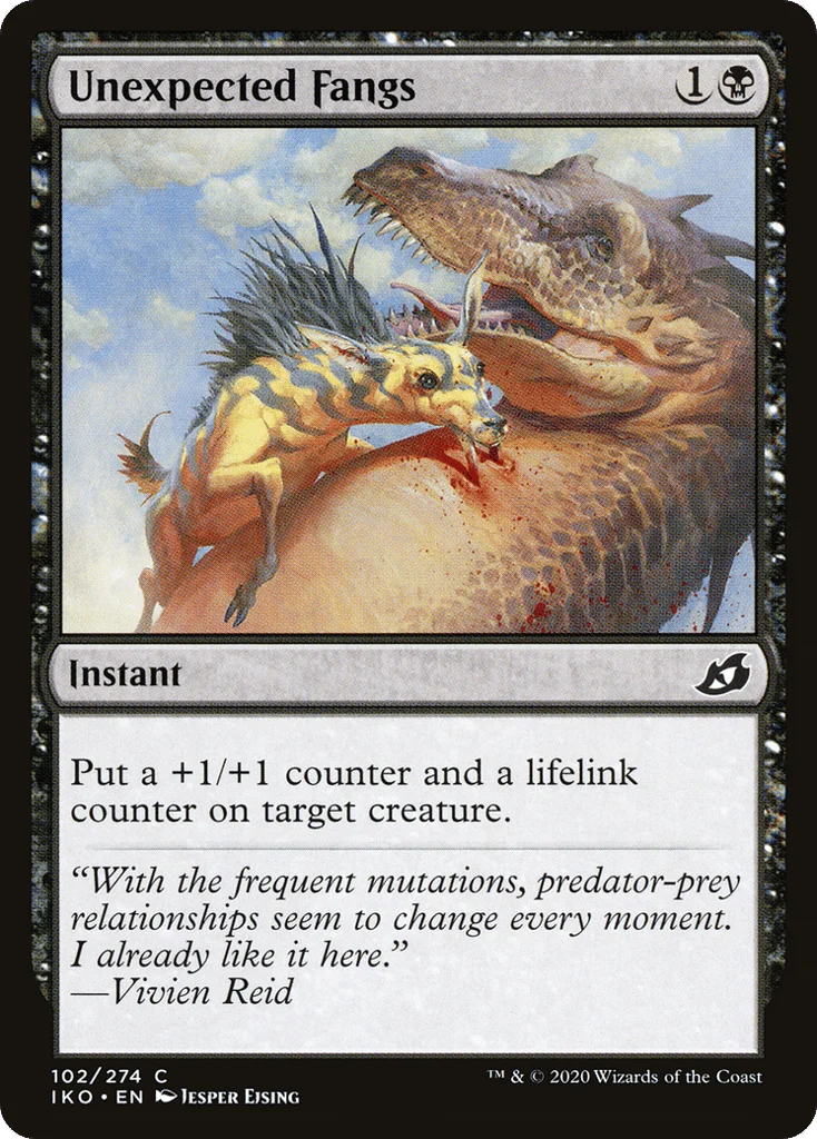Unexpected Fangs · Ikoria: Lair of Behemoths