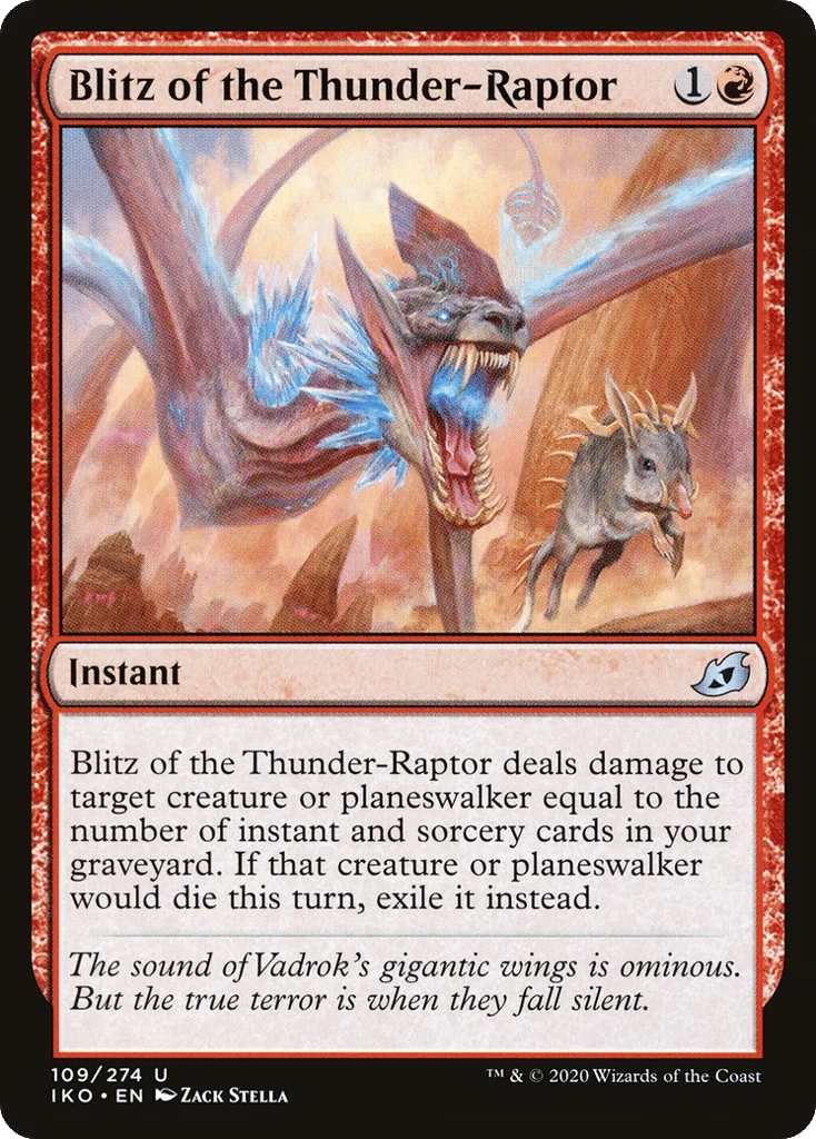 Blitz of the Thunder-Raptor · Ikoria: Lair of Behemoths