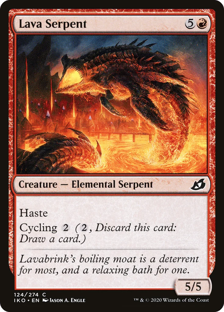 Lava Serpent · Ikoria: Lair of Behemoths