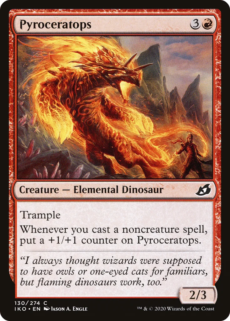 Pyroceratops · Ikoria: Lair of Behemoths