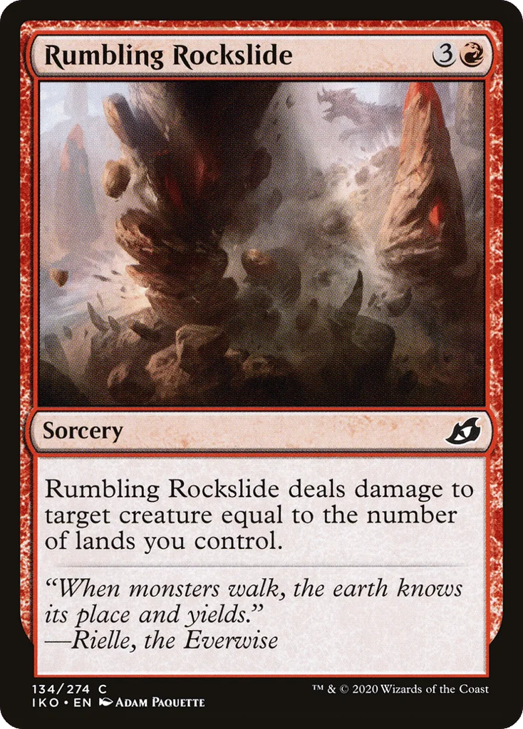 Rumbling Rockslide · Ikoria: Lair of Behemoths