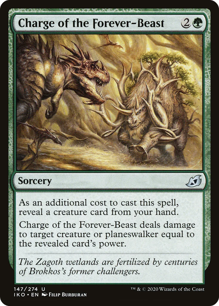 Charge of the Forever-Beast · Ikoria: Lair of Behemoths