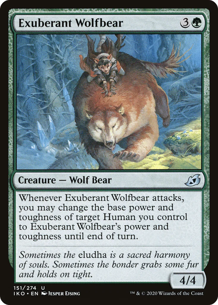 Exuberant Wolfbear · Ikoria: Lair of Behemoths
