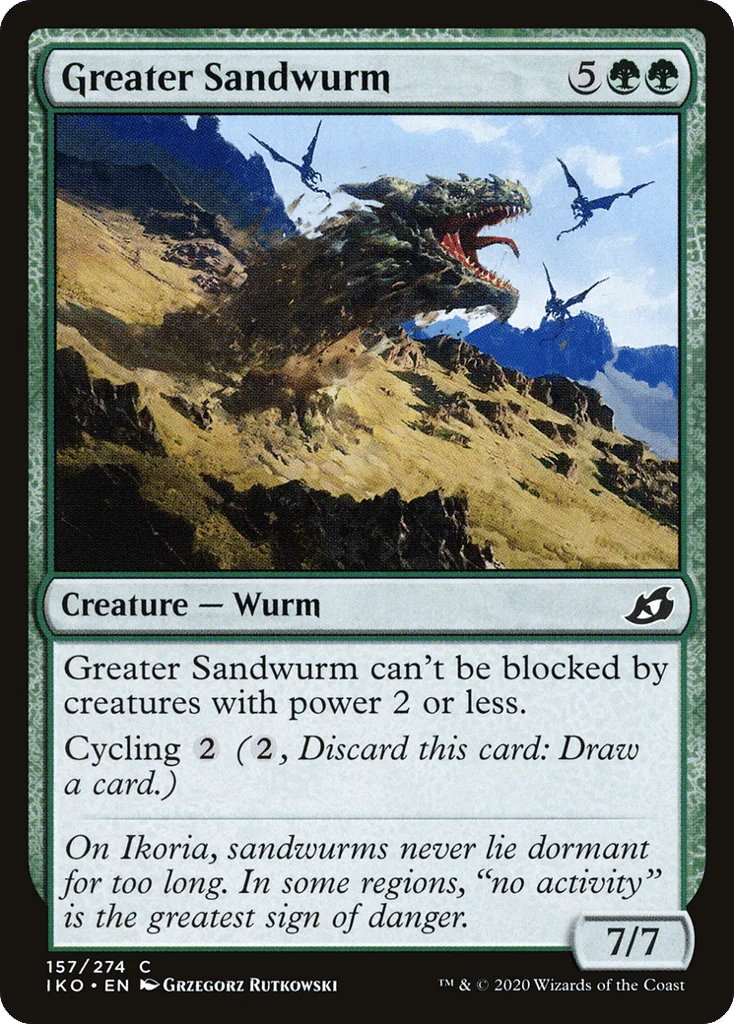 Greater Sandwurm · Ikoria: Lair of Behemoths