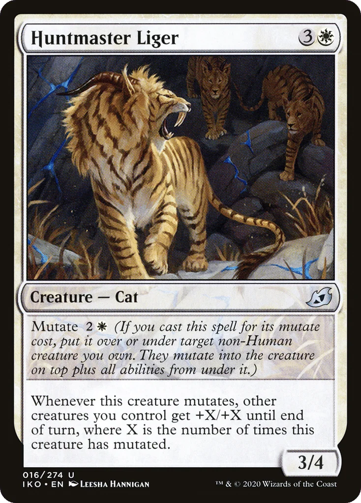 Huntmaster Liger · Ikoria: Lair of Behemoths