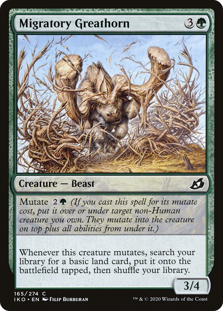 Migratory Greathorn · Ikoria: Lair of Behemoths