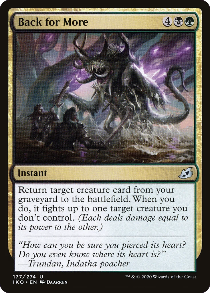 Back for More · Ikoria: Lair of Behemoths
