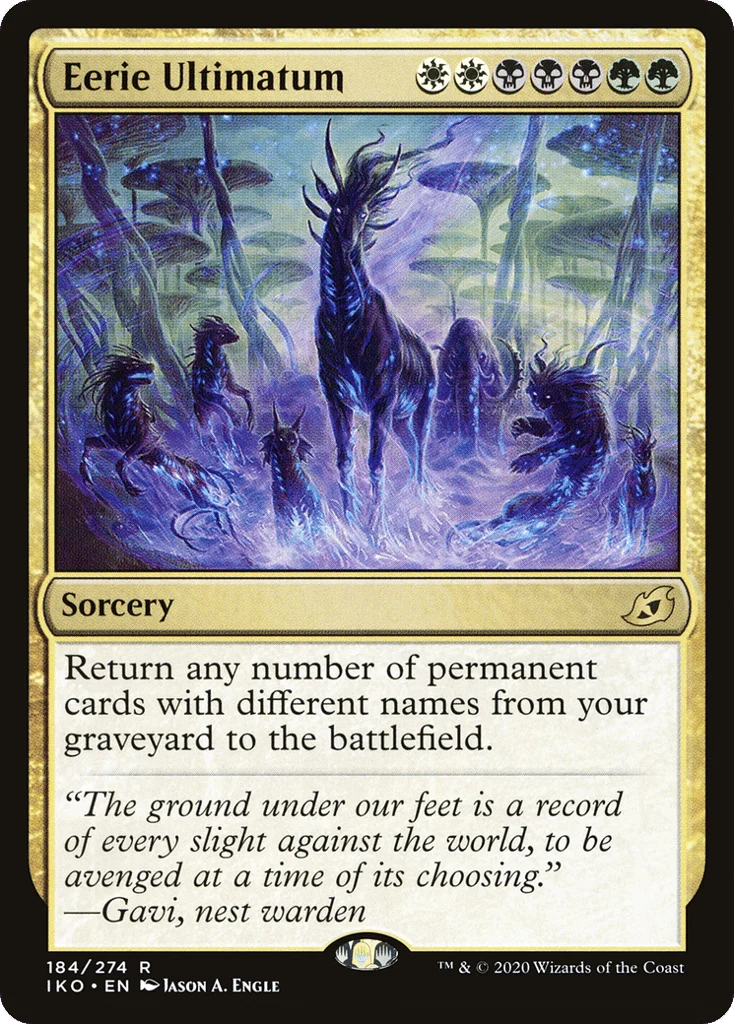 Eerie Ultimatum · Ikoria: Lair of Behemoths