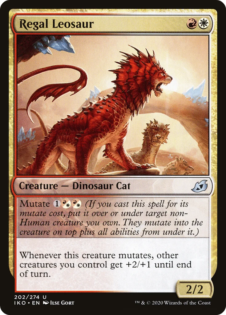 Regal Leosaur · Ikoria: Lair of Behemoths
