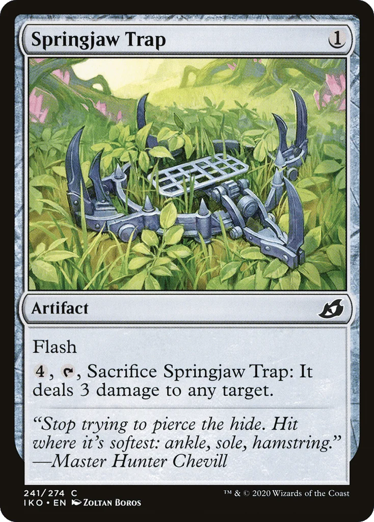 Springjaw Trap · Ikoria: Lair of Behemoths