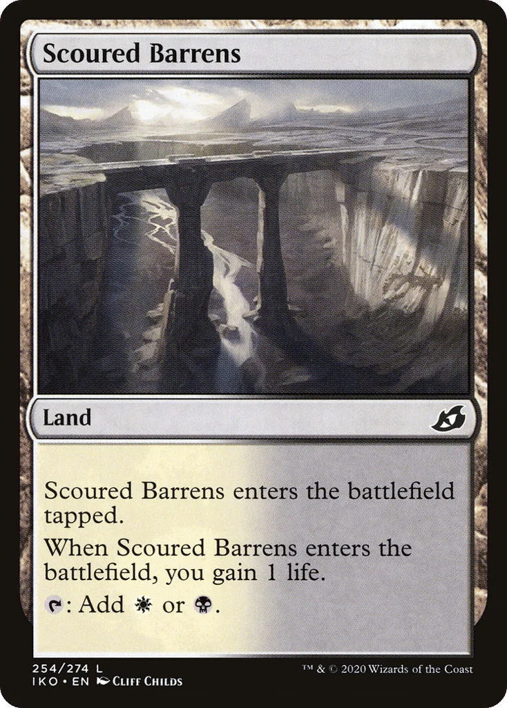 Scoured Barrens · Ikoria: Lair of Behemoths