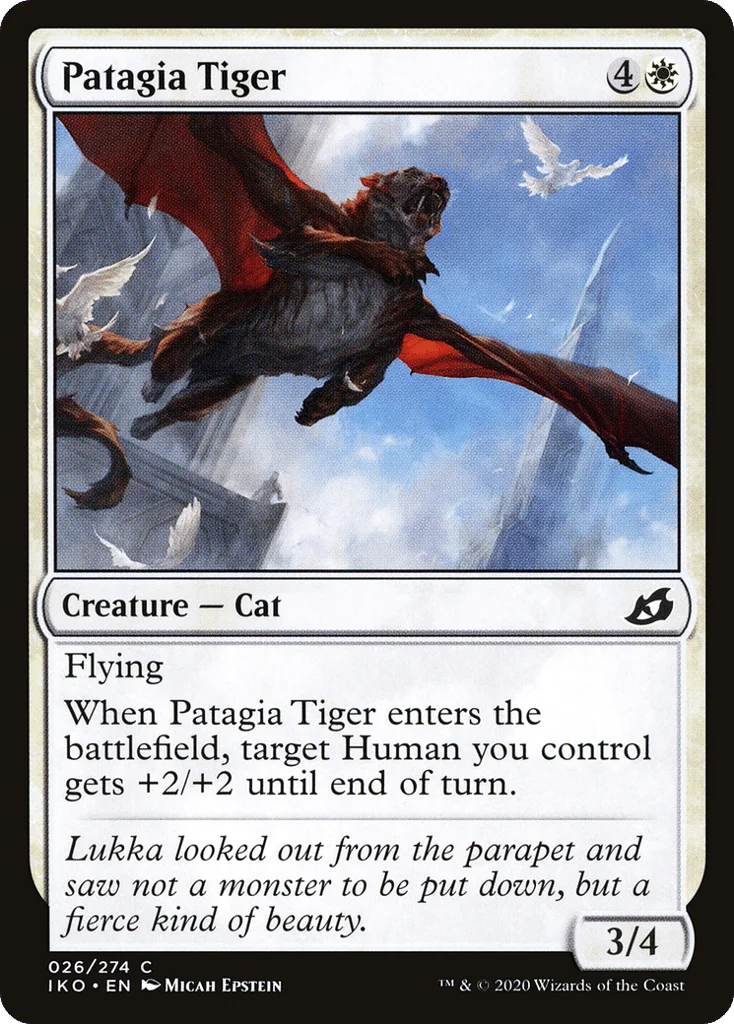Patagia Tiger · Ikoria: Lair of Behemoths