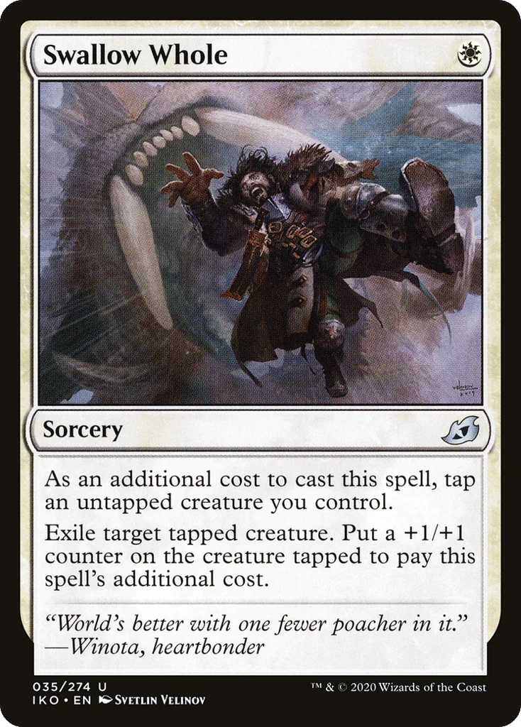 Swallow Whole · Ikoria: Lair of Behemoths