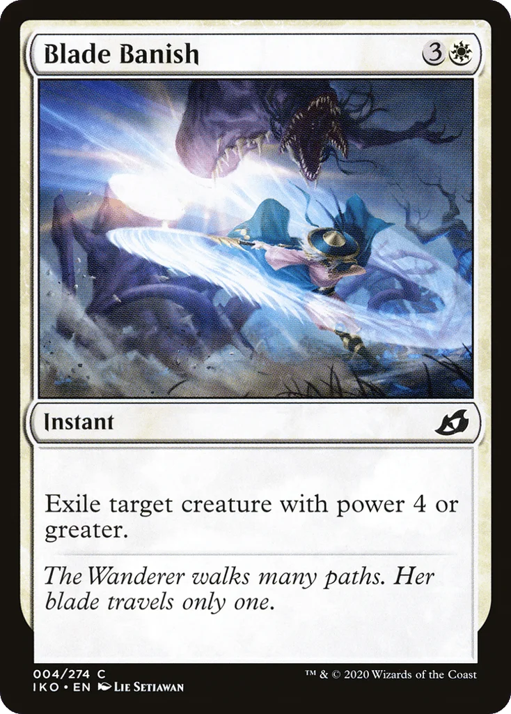 Blade Banish · Ikoria: Lair of Behemoths