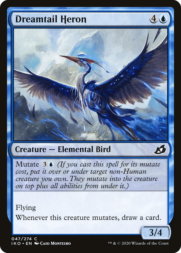 Dreamtail Heron · Ikoria: Lair of Behemoths