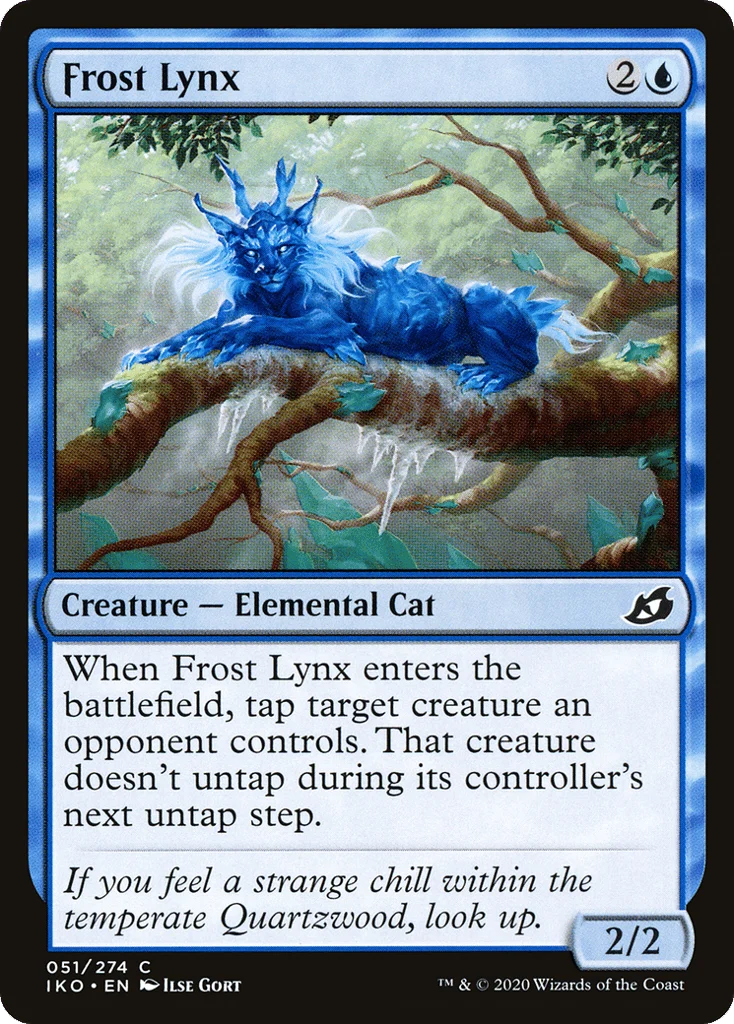 Frost Lynx · Ikoria: Lair of Behemoths