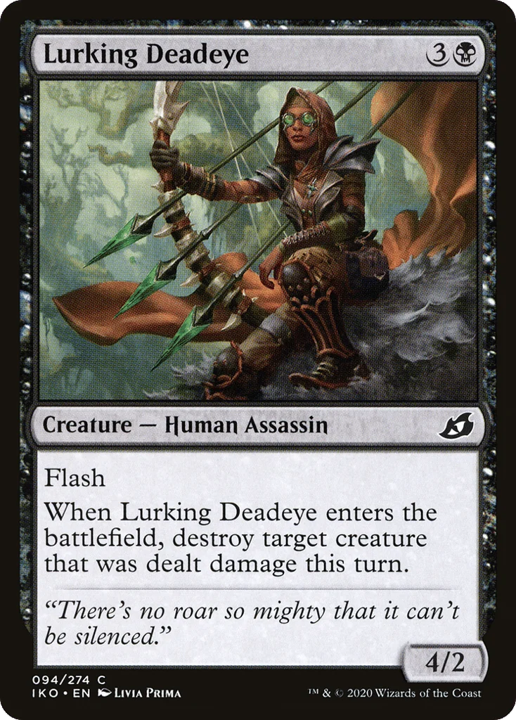Lurking Deadeye · Ikoria: Lair of Behemoths