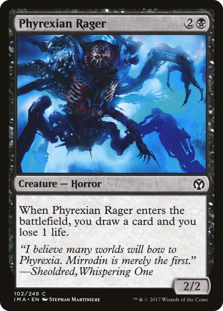 Phyrexian Rager · Iconic Masters