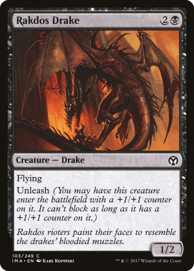 Rakdos Drake · Iconic Masters