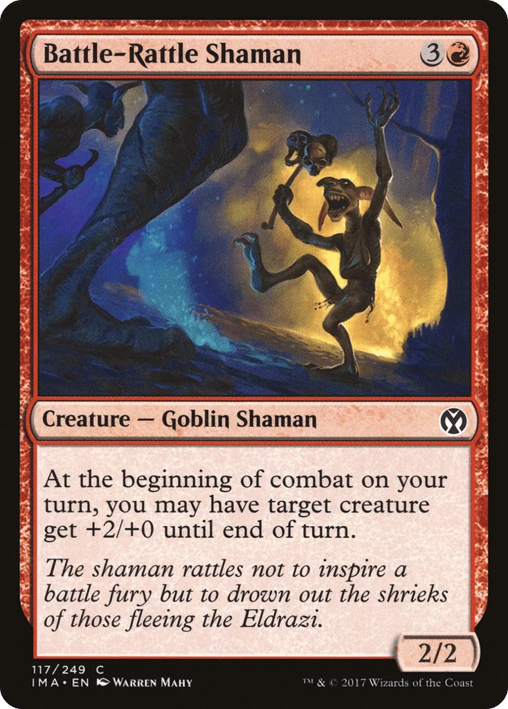 Battle-Rattle Shaman · Iconic Masters