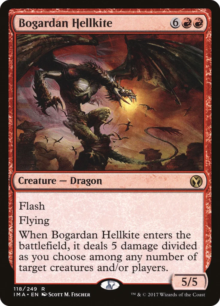 Bogardan Hellkite · Iconic Masters