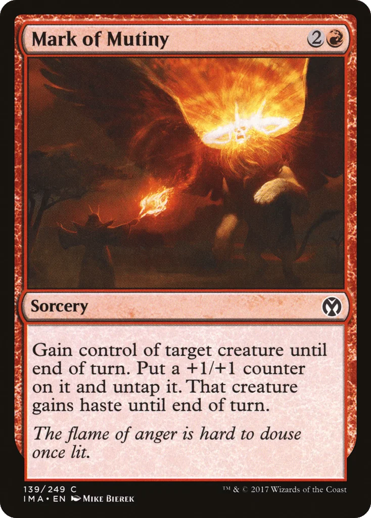 Mark of Mutiny · Iconic Masters