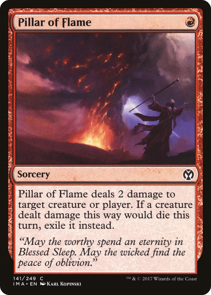 Pillar of Flame · Iconic Masters