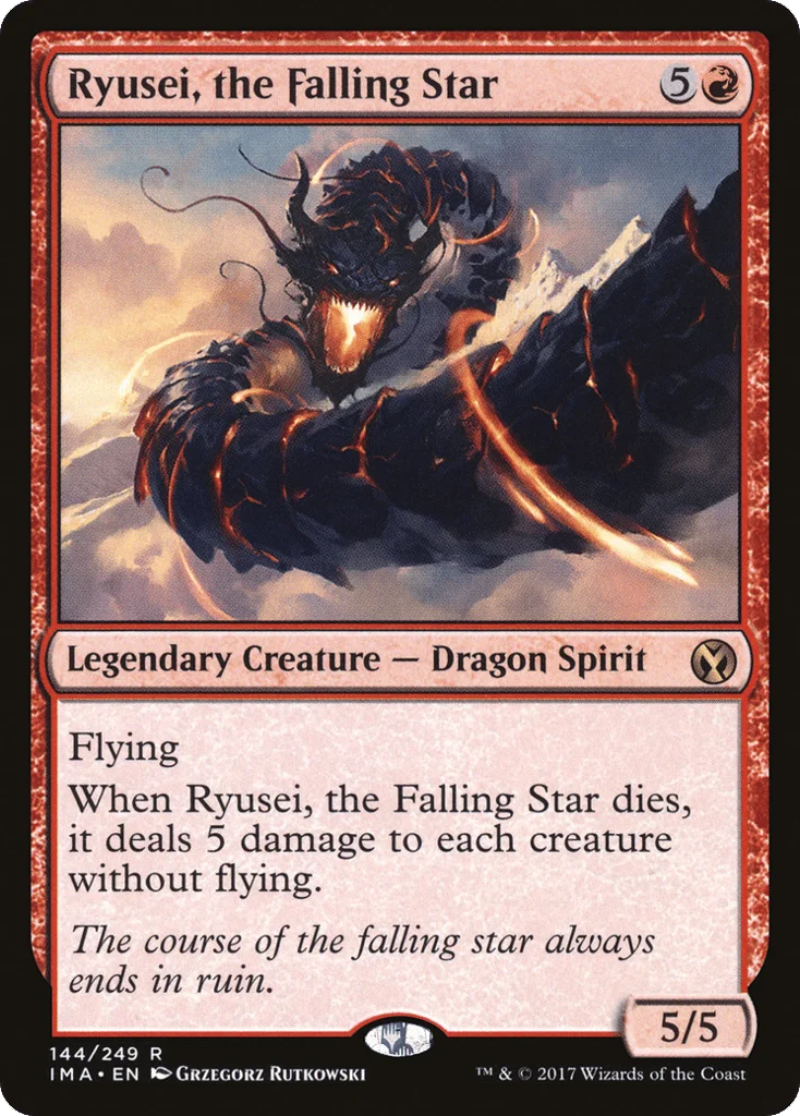 Ryusei, the Falling Star · Iconic Masters