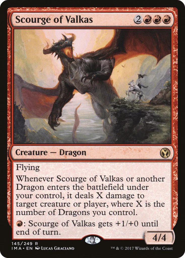 Scourge of Valkas · Iconic Masters