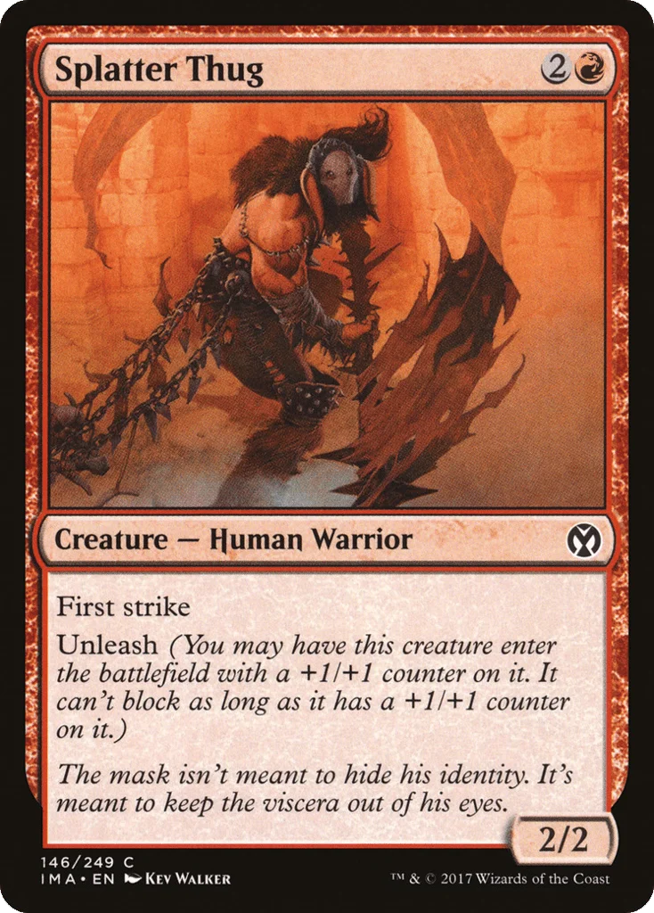Splatter Thug · Iconic Masters