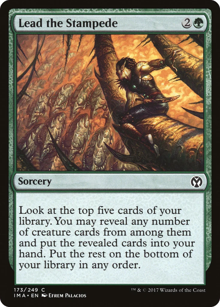 Lead the Stampede · Iconic Masters