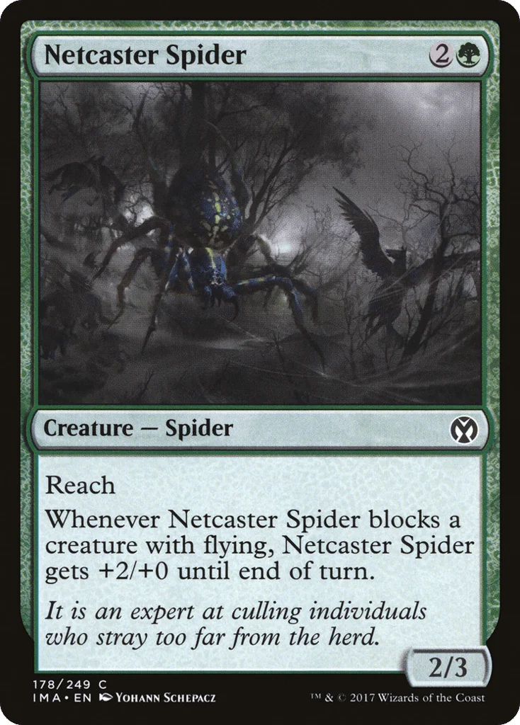 Netcaster Spider · Iconic Masters