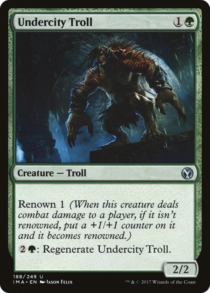Undercity Troll · Iconic Masters
