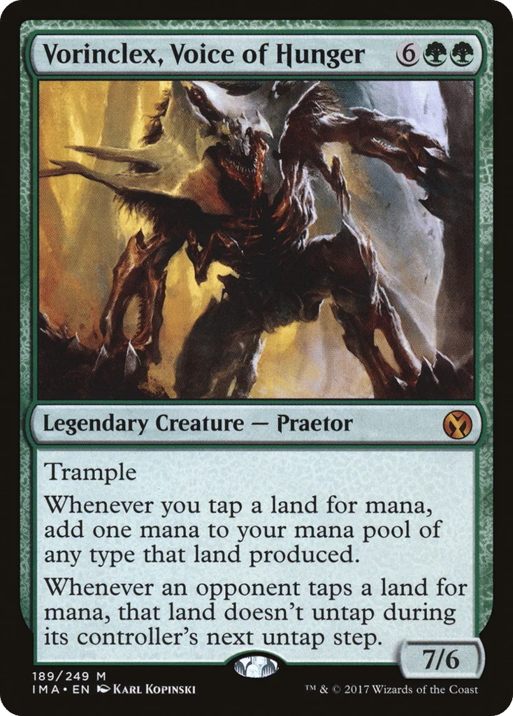 Vorinclex, Voice of Hunger · Iconic Masters