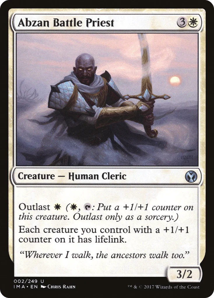 Abzan Battle Priest · Iconic Masters