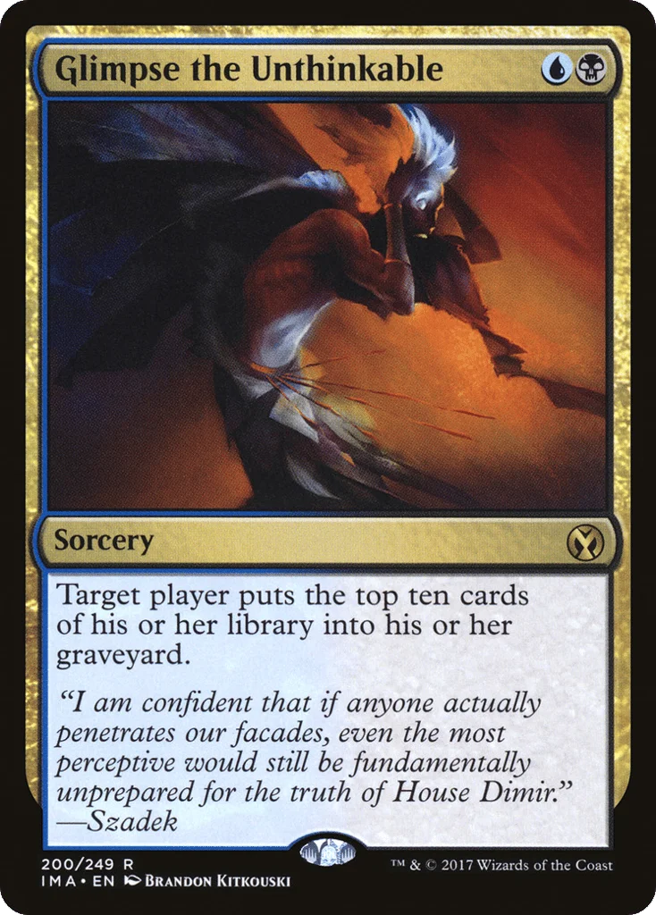 Glimpse the Unthinkable · Iconic Masters