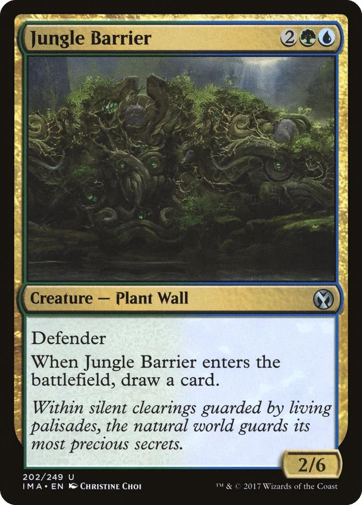Jungle Barrier · Iconic Masters