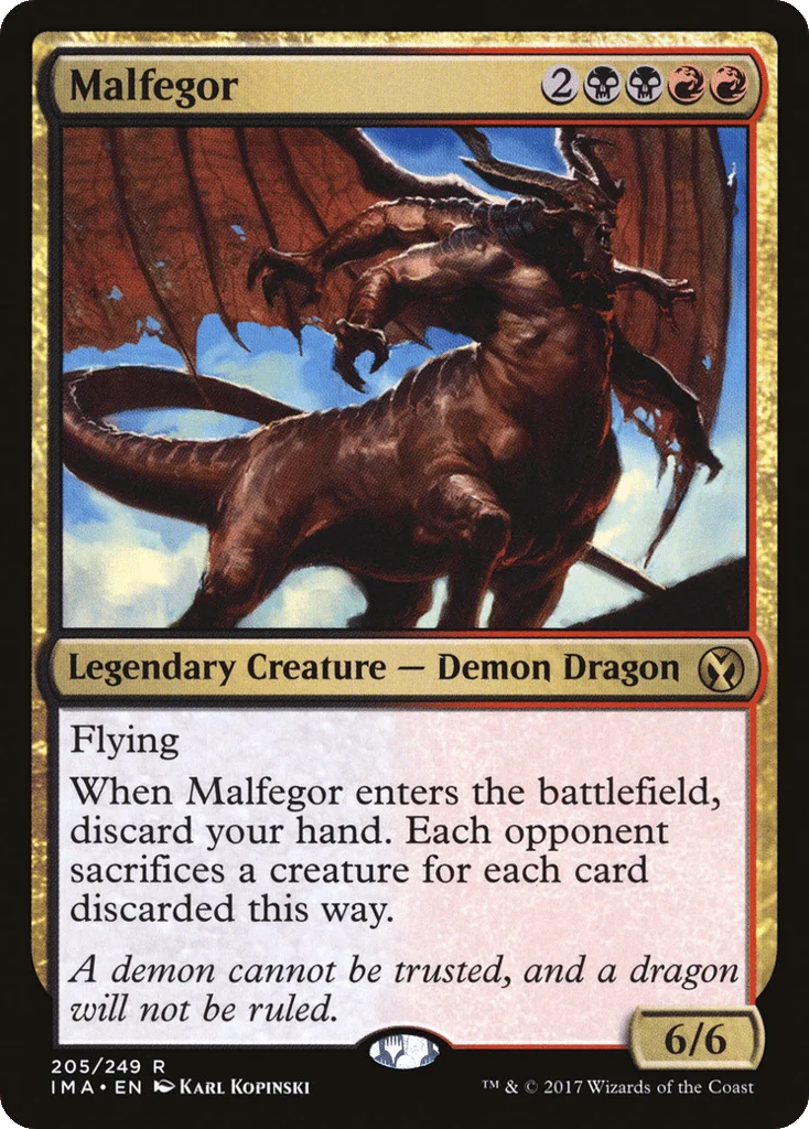 Malfegor · Iconic Masters