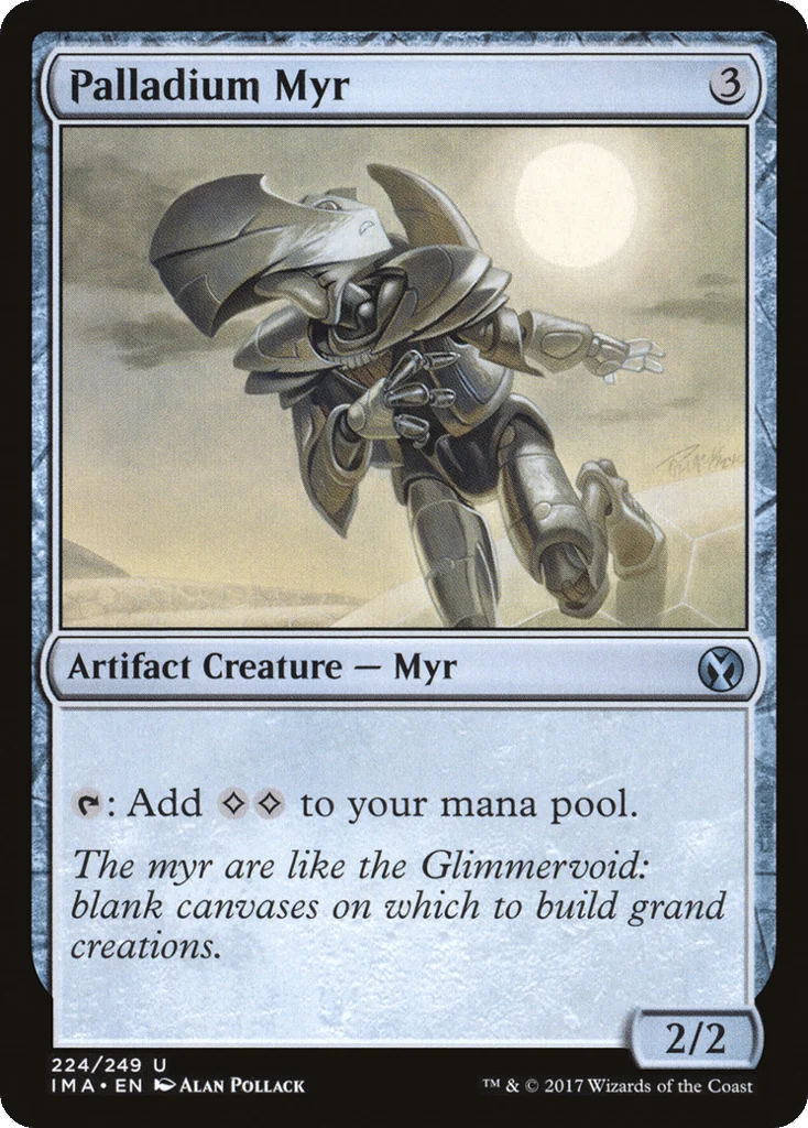 Palladium Myr · Iconic Masters