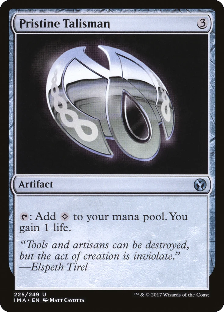 Pristine Talisman · Iconic Masters