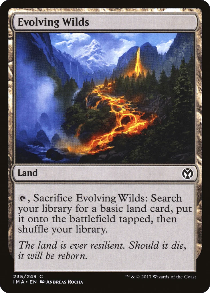 Evolving Wilds · Iconic Masters
