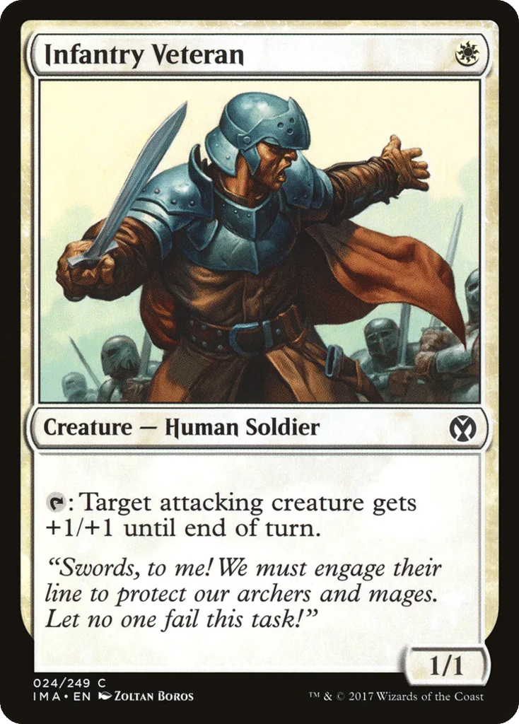 Infantry Veteran · Iconic Masters