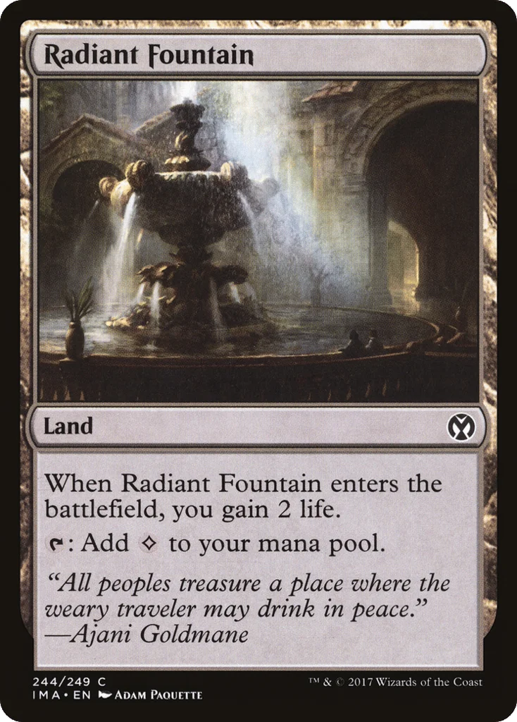 Radiant Fountain · Iconic Masters