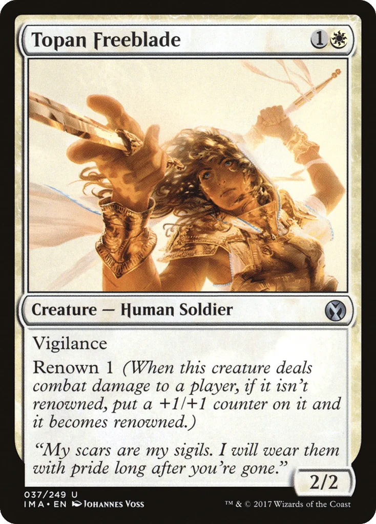 Topan Freeblade · Iconic Masters
