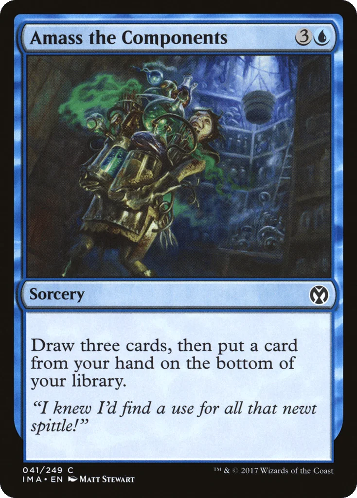 Amass the Components · Iconic Masters