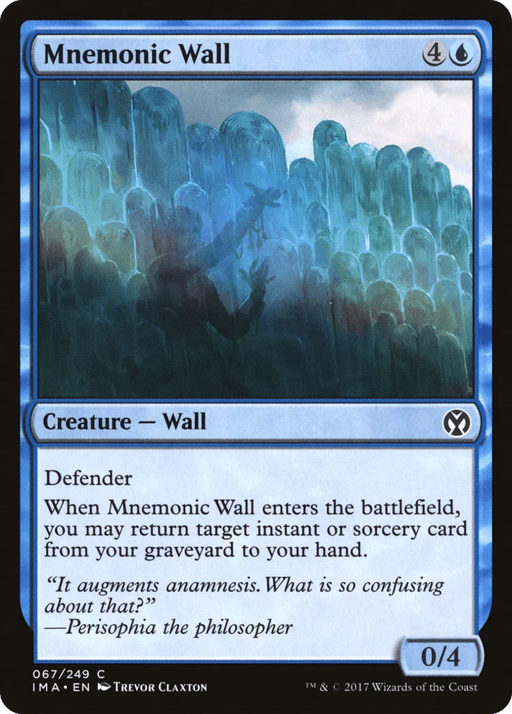 Mnemonic Wall · Iconic Masters