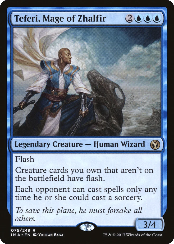 Teferi, Mage of Zhalfir · Iconic Masters