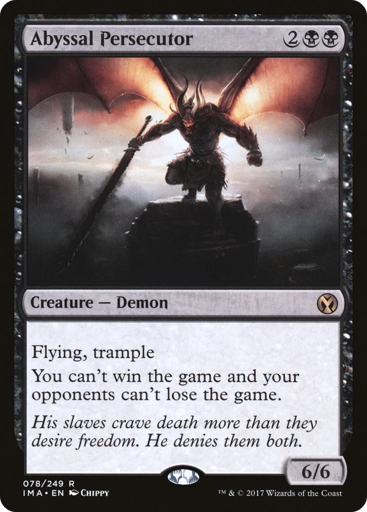Abyssal Persecutor · Iconic Masters
