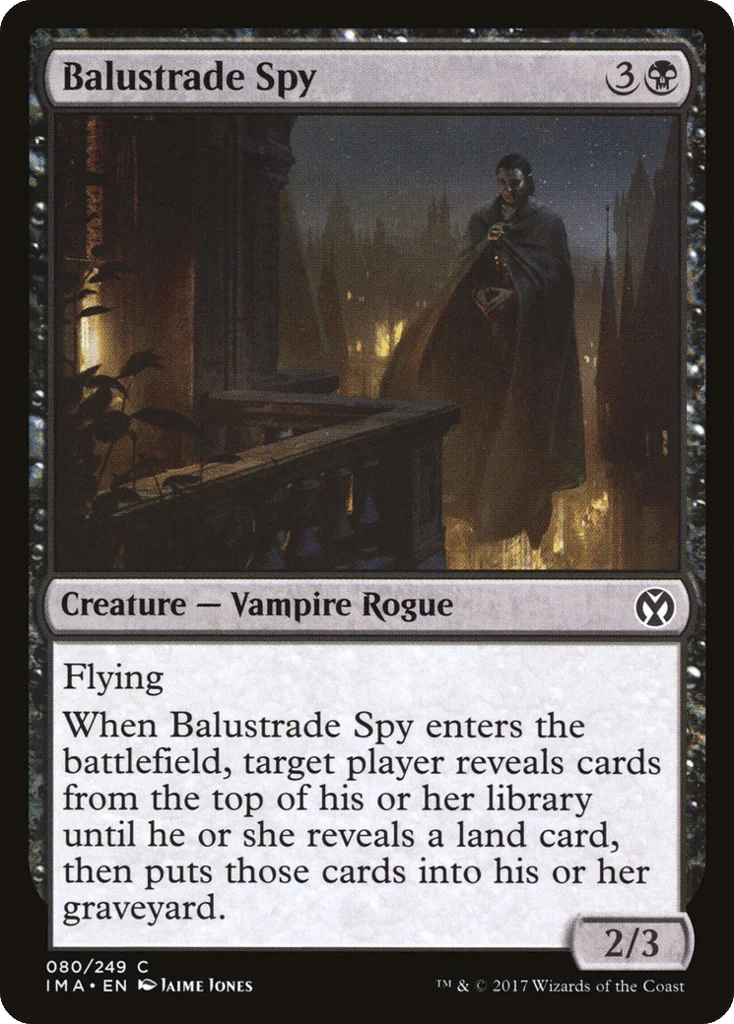 Balustrade Spy · Iconic Masters