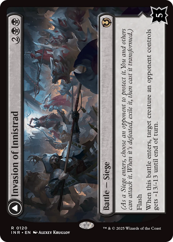 Invasion of Innistrad // Deluge of the Dead · Innistrad Remastered